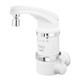 Fame Elegance Torneira Elétrica De Parede Fame Elegance 4t 4800w Acabamento Brilhante Cor Branco 127v