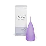 FamiCup   O Coletor Menstrual Reutilizável De Silicone 100  Hipoalergênico  A   30ml 