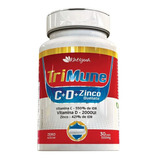 família shake -familia shake Vitamina C d zinco Tri Mune Tripla Acao 30 Capsulas