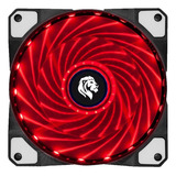 Fan Cooler Fc1300 12x12cm Vermelho Hayom Gamer