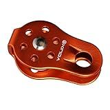 Fancyes 20KN Alumínio Escalada Tree Rigging Corda Polia Engrenagem Laranja