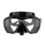 Fancyes Máscara Para Mergulho Com Snorkel E Mergulho Com Cilindro E óculos De Proteção Com Lentes De Vidro Temperado