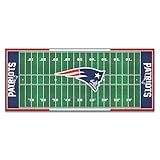 FANMATS - 7341 NFL New England Patriots Tapete De Futebol Americano 76-2 Cm X 182-8 Cm
