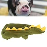 Fantasia De Dinossauro Para Cães Fantasia De Animal De Estimação Verde Lavável Na Máquina Fantasia De Dinossauro De Algodão Para Animais De Estimação Para Cães Verde GG 