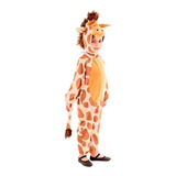Fantasia De Girafa Infantil Animais Do