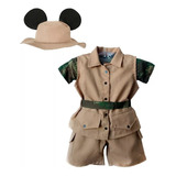 Fantasia De Mickey Safari Luxo Infantil