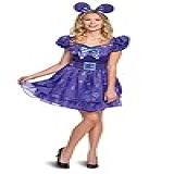 Fantasia Disney Minnie Mouse Potion Roxo Luxuoso Vestido De Festa Glam E Roupa De Personagem Violeta Small 4 6 