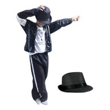Fantasia Do Michael Jackson C Chapéu Infantil