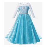 Fantasia Frozen Infantil Elsa Vestido Princesa Rainha Luxo