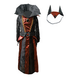 Fantasia Halloween Infantil Evil Queen Vestido Com Acessório