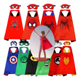 Fantasia Infantil Capa máscara Personagem Super Herói Full
