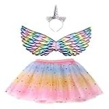 Fantasia Infantil De Vestido Para Menina Princesa Unicórnio Luxo Rosa Com Tiara Unicornio Kigurumi P Asas Led Aniversário Criança Vestido E Tiara Carnaval Festa