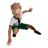 Fantasia Infantil Do Ben 10 Com Mascara E v a
