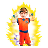 Fantasia Infantil Goku Dragon Ball Z Oficial Licenciado