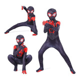 Fantasia Infantil Homem Aranha Aranhaverso Miles Morales