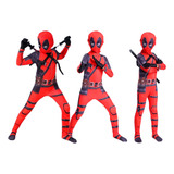 Fantasia Infantil Para Festas Roupa Deadpool Super Heróis