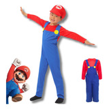 Fantasia Infantil Roupa Super Mario Bros