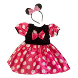 Fantasia Infantil Roupa Vestido Minnie C
