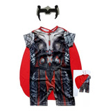Fantasia Infantil Super Heroi Mascara E Capa Tho Carnaval