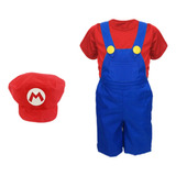 Fantasia Infantil Super Mario Bros Luigi