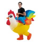 Fantasia Inflável Para Adultos Frango De Pato Inflável Engr