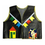 Fantasia Junina Colete Cowboy Country Infantil Masculino nf