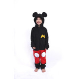 Fantasia Kigurumi Mickey Macacão Infantil De Criança Mickey