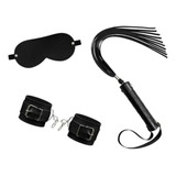 Fantasia Kit Chicote Braceletes E Venda Para Os Olhos