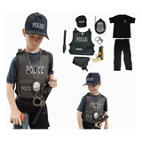 Fantasia Kit Policia Roupa