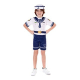 Fantasia Marinheiro almirante marinha capitão infantil
