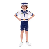 Fantasia Marinheiro almirante marinha capitão infantil