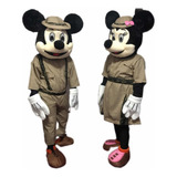 Fantasia Mickey E Minnie Especial Safari