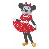 Fantasia Minnie Mascote Minnie Minie Personagem Vivo Minnie