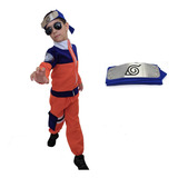 Fantasia Naruto Uzumaki Cosplay Infantil Bandana Naruto