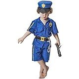 Fantasia Policial Infantil Curta Com Quepe