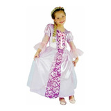 Fantasia Princesa Rapunzel Infantil Luxo Completa Rubie