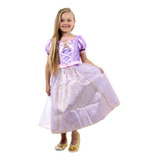 Fantasia Rapunzel Infantil Disney Princesas