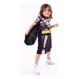 Fantasia Roupa Infantil Batman Herói Menino