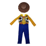 Fantasia Roupa Infantil Woody Longo Com Enchimento E Chapéu