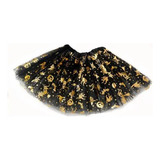 Fantasia Saia Tutu 35cm Adulto Metalizada Halloween 181 