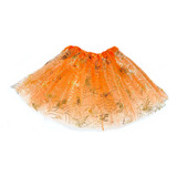Fantasia Saia Tutu 35cm Adulto Metalizada Halloween 181 