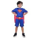 Fantasia Super Homem Pop Infantil Sulamericana