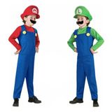 Fantasia Super Mario Bros Luigi Completa