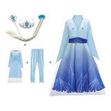 Fantasia Vestido Elsa Frozen 2 Pronta