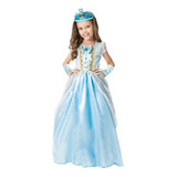 Fantasia Vestido Infantil Princesa Cinderela Luxo