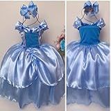 Fantasia Vestido Luxo Infantil Princesa Cinderela