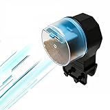 FantasyDay Alimentador Automático Inteligente De Peixes De Aquário Alimentador De Temporizador De Tanque De Aquário Dispensador Programável De Comida De Peixe Básico Azul
