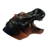 Fantoche Cabeça De Animais Selvagens Hipopotamo
