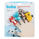 Fantoche Dedoches Divertido Brincar Bebê Safari Buba 7284