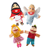 Fantoche Evangélico Bíblico Jesus 4 Personagens
